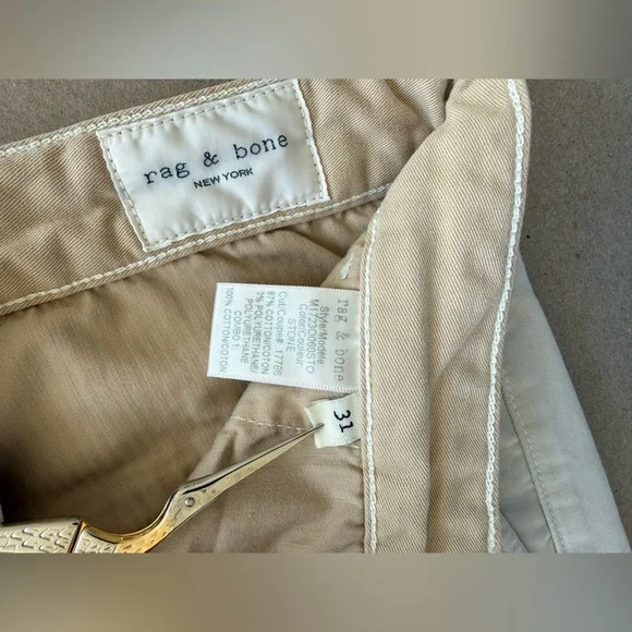 Rag & Bone — (NWOT) Fit 2 Chinos — Size 31 — NWOT - Picture 7 of 16